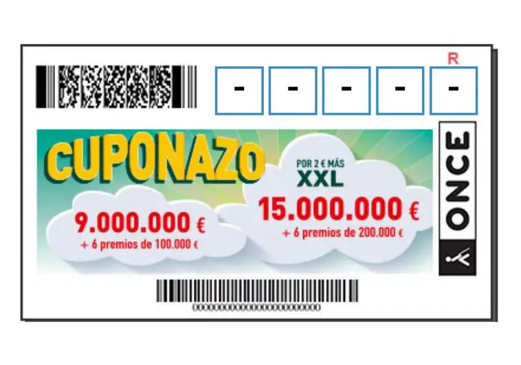 Resultado Del Sorteo Del Cuponazo De La ONCE Del Viernes, 22 De ...